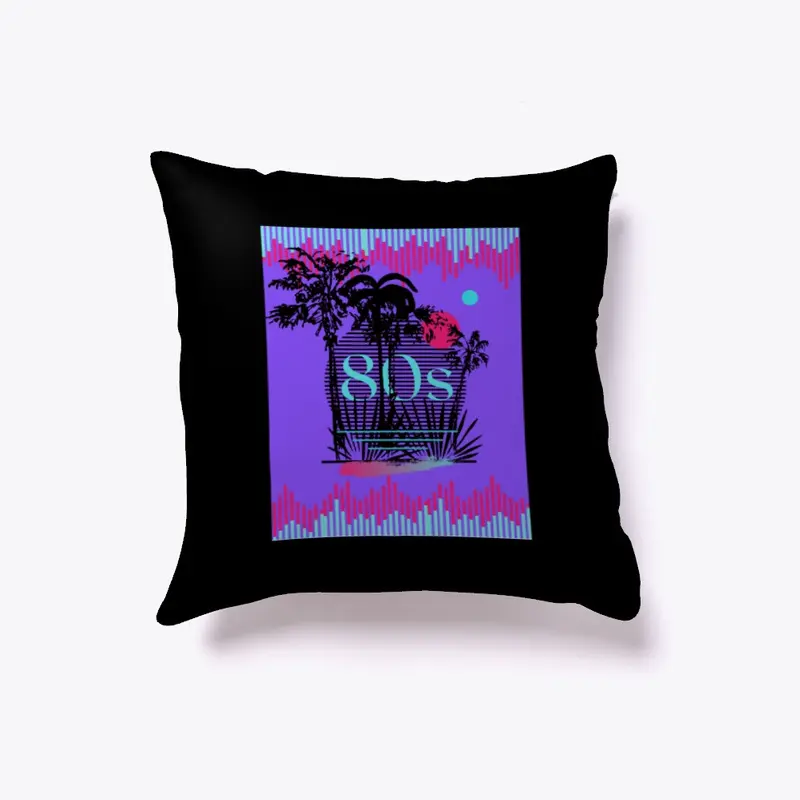 80s pillow