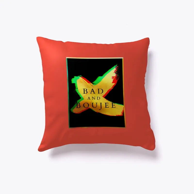 Bad and boujee pillow, reggae